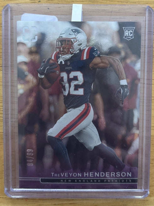 2025 Panini Photogenic Treveyon Henderson #148 /99 RC