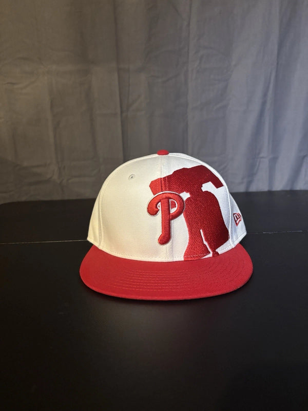 Philadelphia Phillies New Era 59Fifty Fitted 7 1/4 White Hat Cap