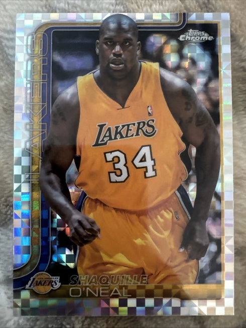 2025-26 Topps Chrome - Shaquille O'Neal #242 X-Fractor