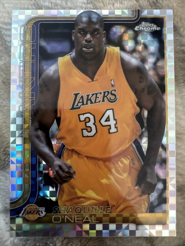 2025-26 Topps Chrome - Shaquille O'Neal #242 X-Fractor