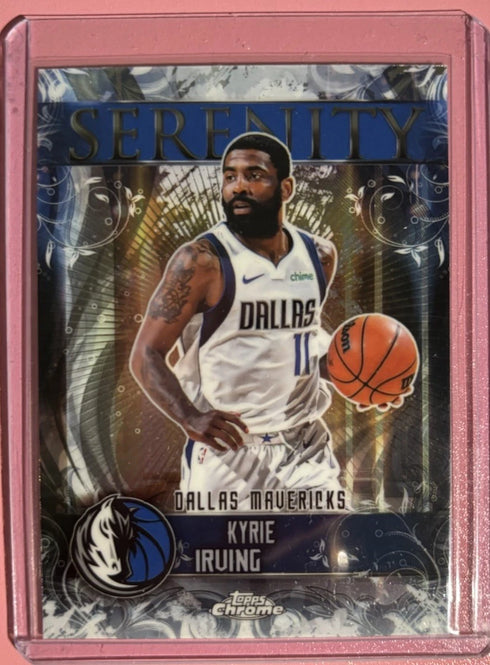 Topps 2025-26 Chrome Serenity Insert Kyrie Irving Dallas Mavericks #SY-6