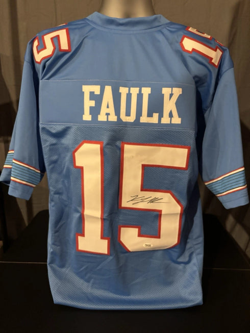 Marshall Faulk Signed Custom Jersey PTS COA
