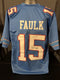 Marshall Faulk Signed Custom Jersey PTS COA