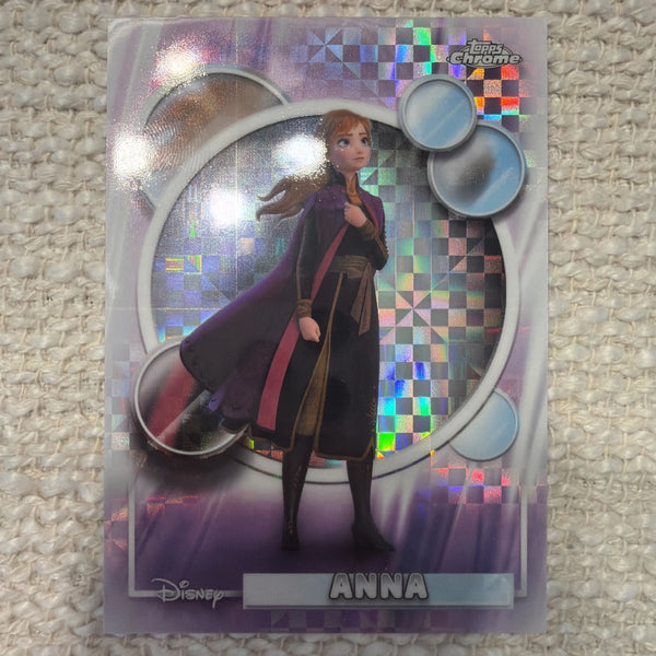 2026 Disney Topps Chrome Anna X-Fractor #169