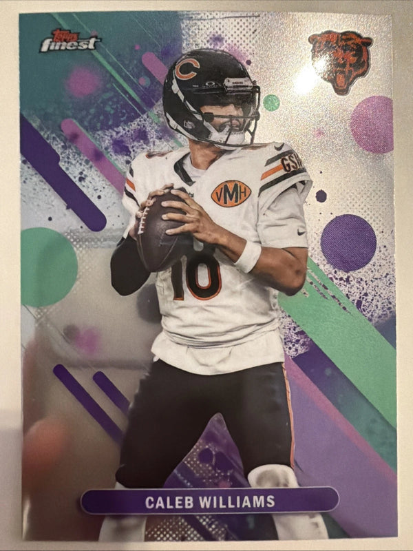 2025 Topps NFL Finest Caleb Williams Common #50 Bears