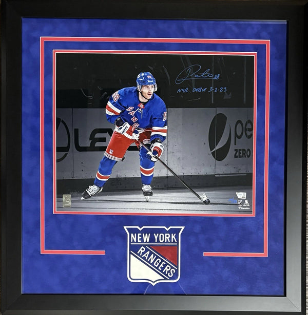 New York Rangers Patrick Kane Signed Framed 16x20 Photo Inscr /88 Fanatics