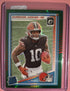 2025 Panini Donruss Rated Rookie Quinshon Judkins #330 Optic Green Hyper Browns