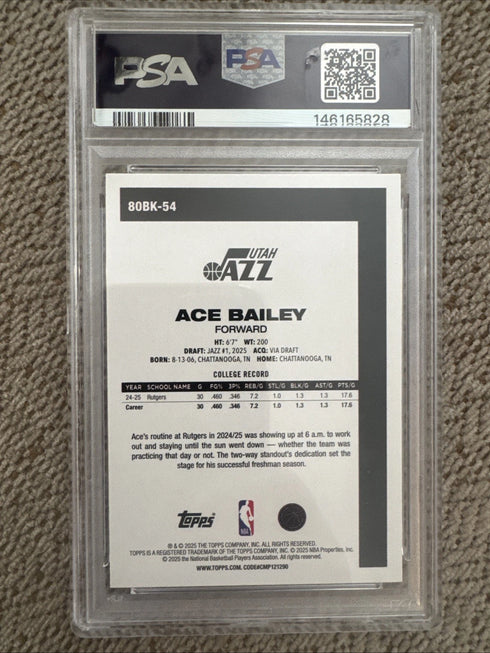 2025-26 Topps - 8-Bit Ballers Ace Bailey #8B-35 (RC)