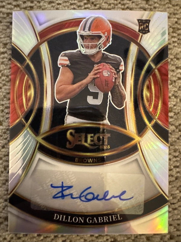 2025 Select Football Dillon Gabriel Rookie Signatures Auto Browns NFL RC🔥🔥