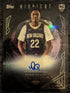 Topps Midnight 2025-26 Derik Queen New Orleans #MSR-DQ Rookie Auto Midnight Sun