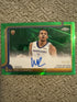 2025-26 Topps Chrome Will Richard Rookie Auto Green Refractor /99 Warriors MS2