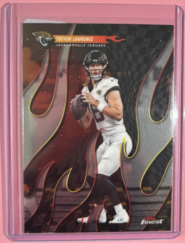 Topps Finest Torchers Trevor Lawrence T-19 Jaguars NFL 2025