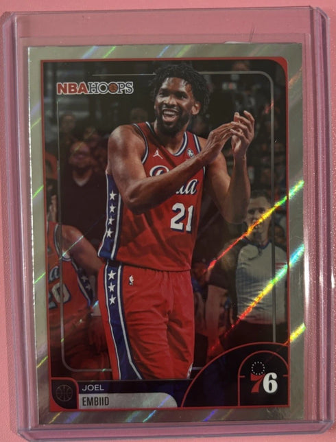 Topps 2026 NBA Hoops Joel Embiid #9 76ers