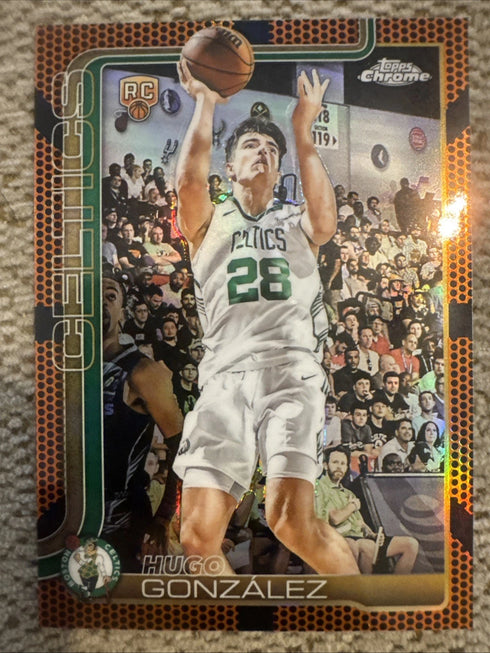 2025-26 Topps Chrome - Hugo Gonzalez #278 Refractor (RC)