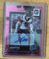 2022 Panini Donruss Optic Jalen Pitre Pink Velocity Auto /50 #260 Texans