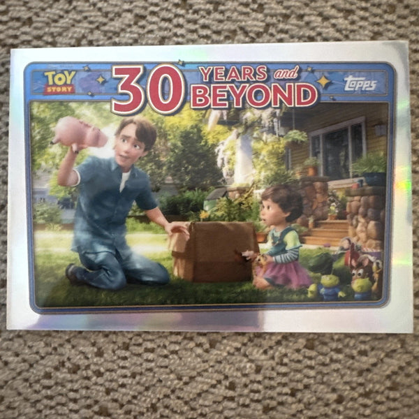 2025 Topps 30 Years Of Toy Story Beyond Andy Shows Bonnie #30Y-29 Refractor