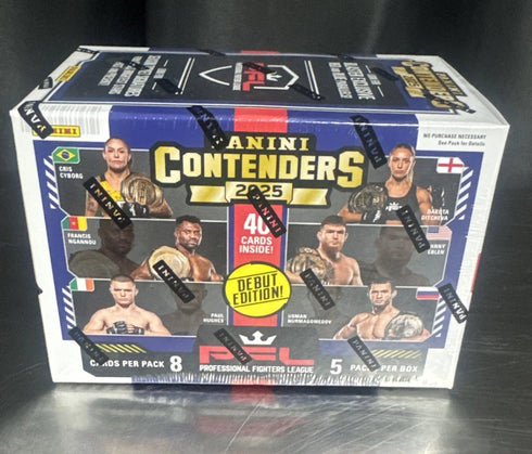 2025 Panini Contenders PFL Professional Fighters League Blaster | Factory Sealed