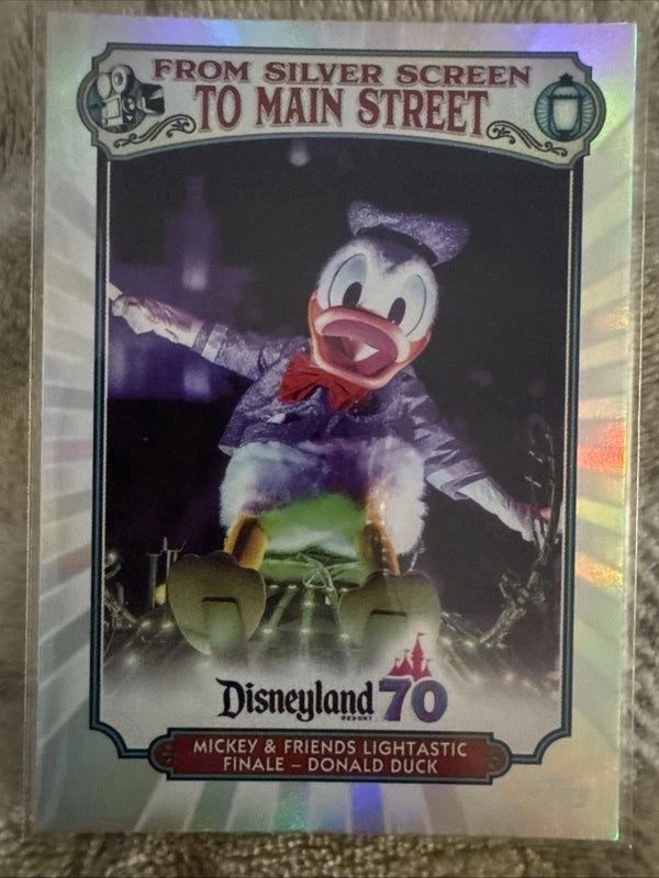 2025 From Silver Screen To Main Street Lightastic Finale Donald Duck #MS-23