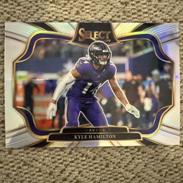 Panini 2025 Select Kyle Hamilton #462 Field Level Baltimore Ravens NFL Card