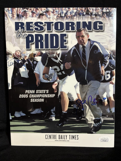 Penn State Joe Paterno 2005 Champions Season Signed Program With JSA COA