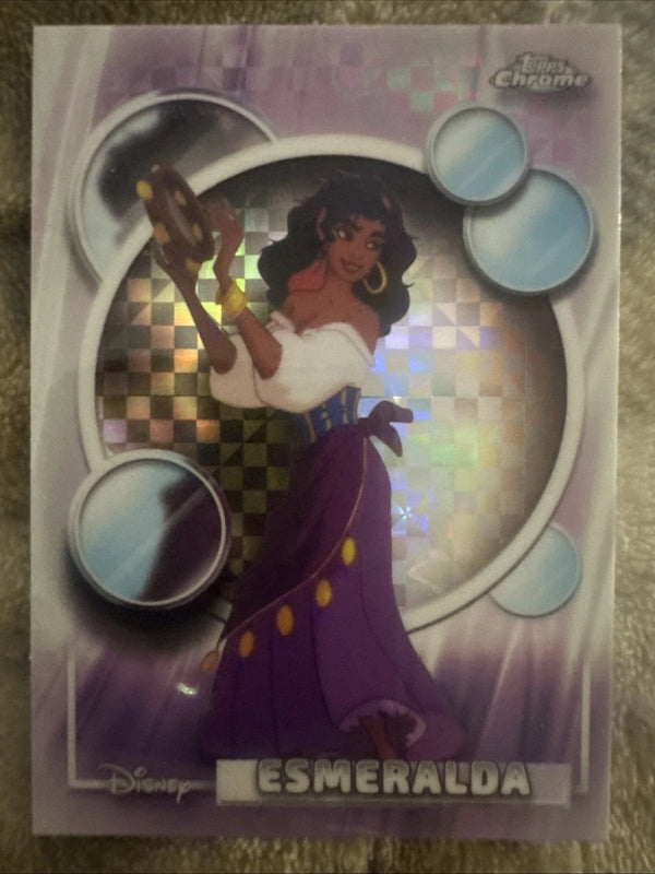 2026 Topps Chrome Disney Esmeralda X-Factor #31