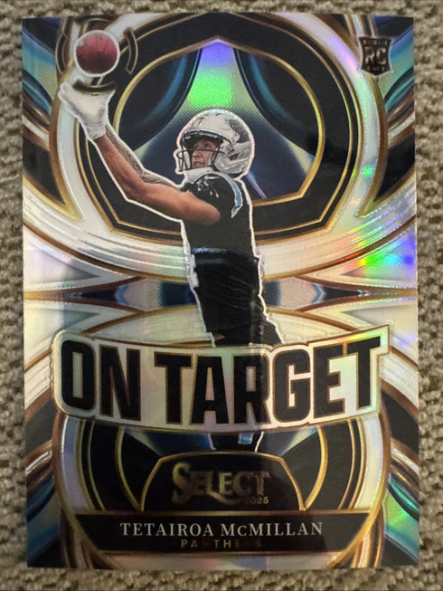 Tetairoa McMillan 2025 Panini Select Rookie On Target #3