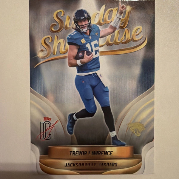 Topps 2025 Signature Class Sunday Showcase Trevor Lawrence #SS-19 Jaguars NFL