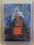 2025 Panini Select Draft Selections Blue Prizm Patch RJ Harvey RC Broncos