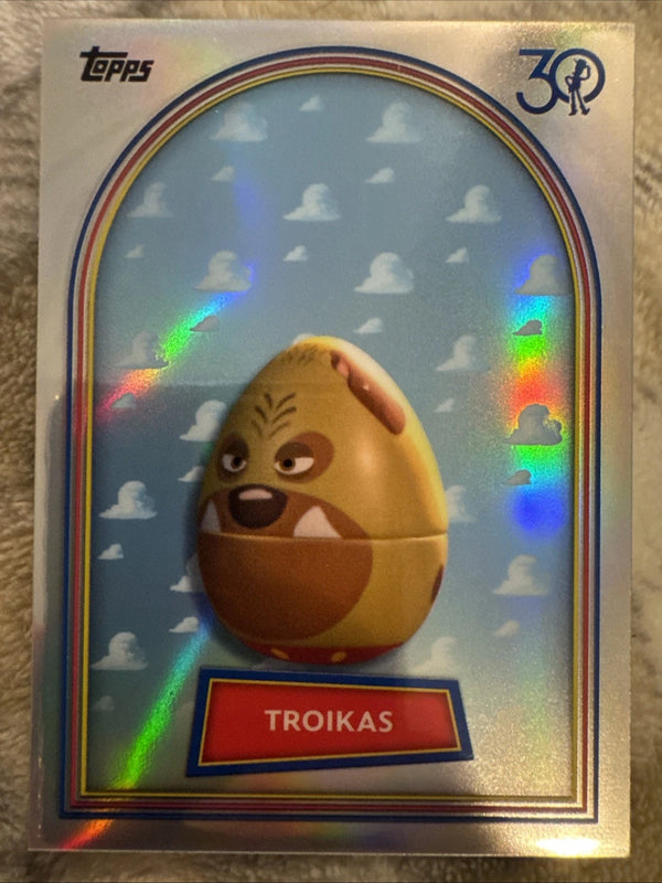 2025 Topps 30 Years of Toy Story Troikas Image Variation SP Insert #18