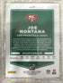 2021 Panini Donruss - Joe Montana #57 Press Proof Auto Grade GEM MINT 10