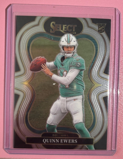 2025 Select Quinn Ewers Suite Level RC Base Miami Dolphins #381