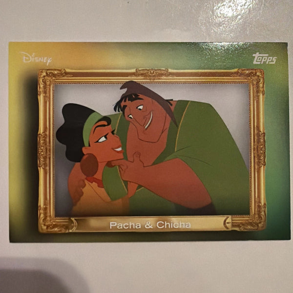 2026 Topps Disney Neon Family First Pacha & Chicha #FF-24