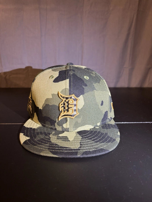 Detroit Tigers Camo Logo New Era 59Fifty Fitted 7 1/4 Hat
