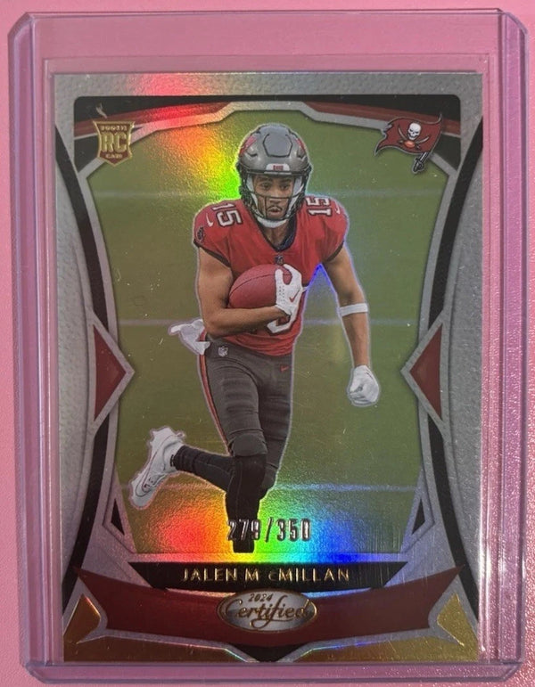 2024 Panini Certified #167 Jalen McMillan Refractor #/350