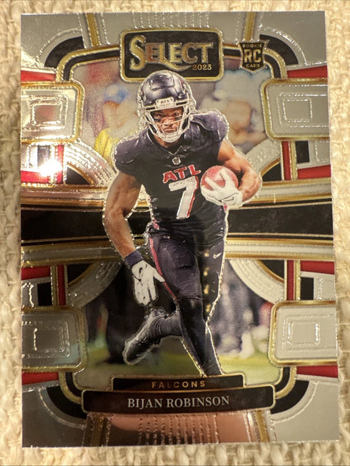 2023 Panini Select Football Bijan Robinson Base Rookie no. 4