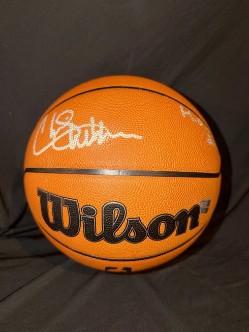 Chris Webber Signed/Inscribed Wilson Full Size Basketball with Fanatics COA