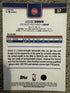 Topps 2025-26 Chrome Jalen Duren #57 Orange Refractor Detroit Pistons NBA