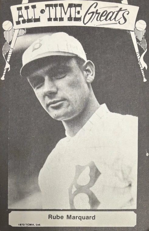 Rube Marquard 1973 TCMA All Time Greats Postcard