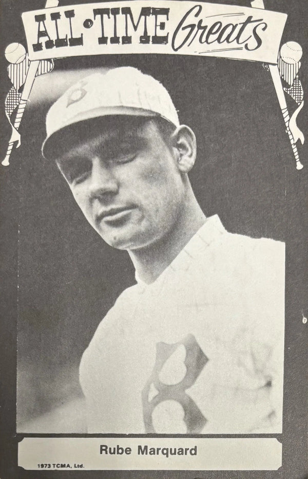 Rube Marquard 1973 TCMA All Time Greats Postcard