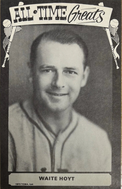 Waite Hoyt 1973 TCMA All Time Greats Postcard