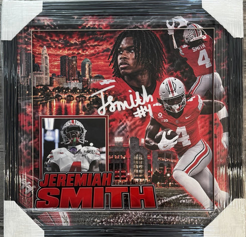 Ohio State Jeremiah Smith Facsimile Autograph 20x20 Framed Photo