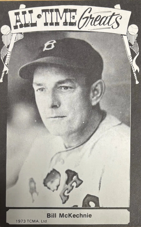 Bill McKechnie 1973 TCMA All Time Greats Postcard
