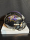 Baltimore Ravens Ray Lewis Signed Black Mini Helmet With Beckett COA