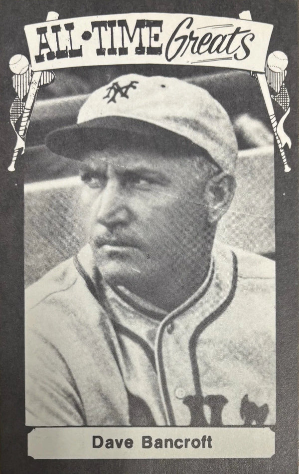 Dave Bancroft 1973 TCMA All Time Greats Postcard