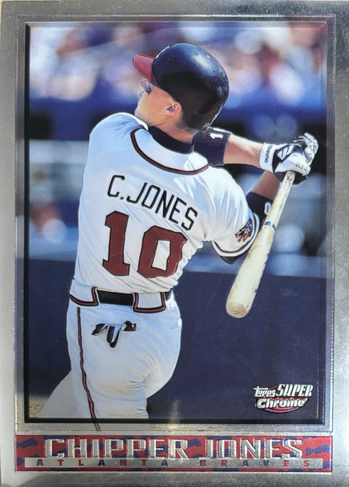 1998 Topps Super Chrome Chipper Jones Atlanta Braves Oversized #22