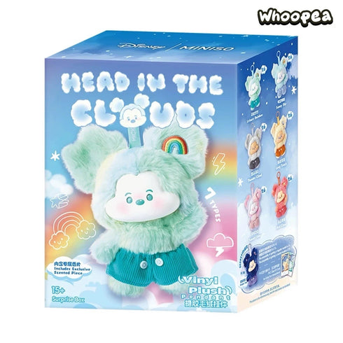 Mickey Head In The Clouds Plush Dolls