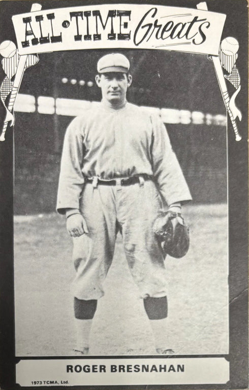 Roger Bresnahan 1973 TCMA All Time Greats Postcard