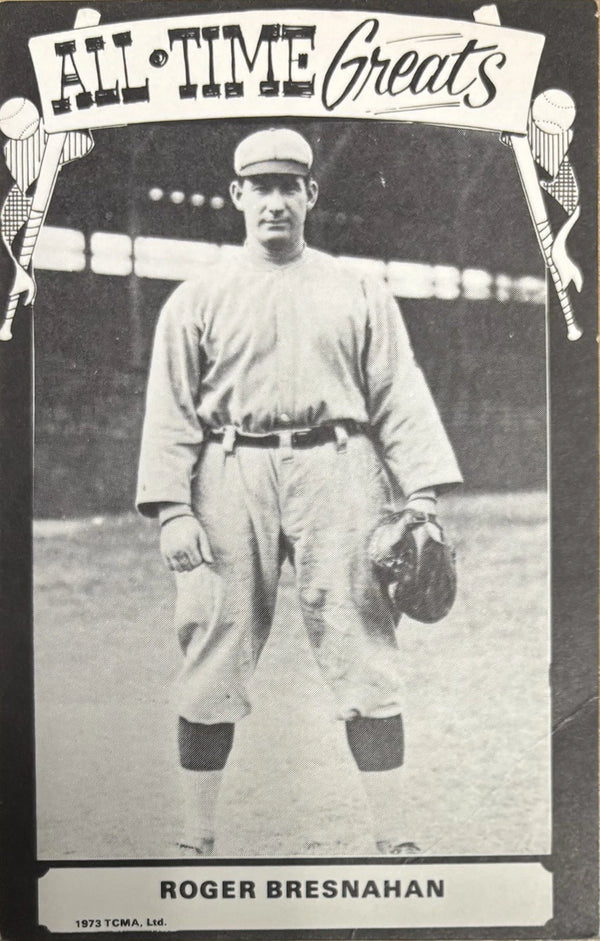 Roger Bresnahan 1973 TCMA All Time Greats Postcard