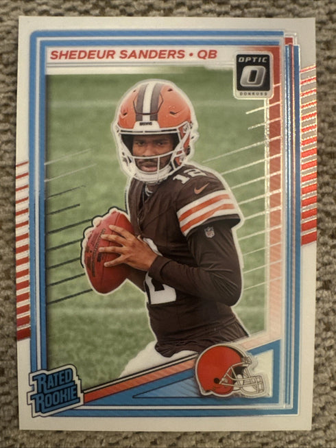Panini 2025 Donruss Optic Rated Rookie Shedeur Sanders #203 Browns NFL