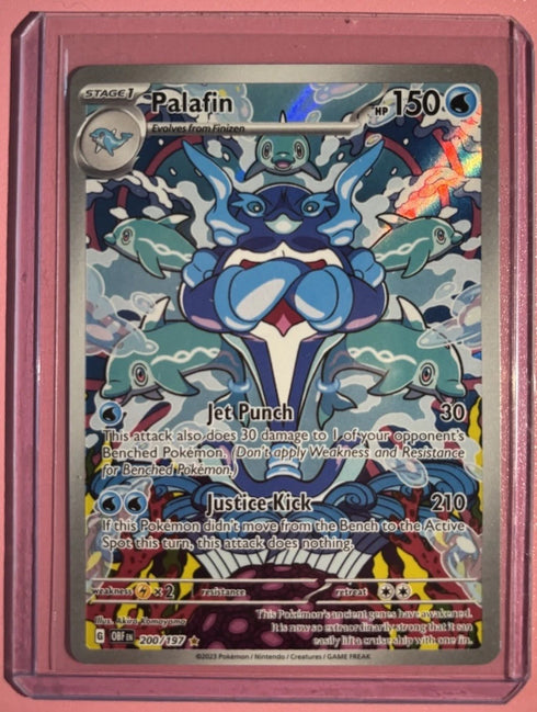 Palafin 200/197 Sv03: Obsidian Flames Holo